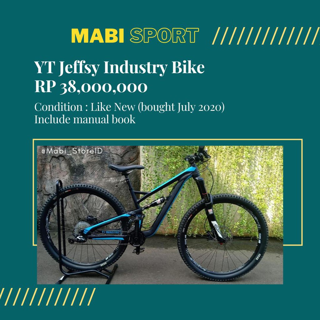 YT jeffsy Industry Bike