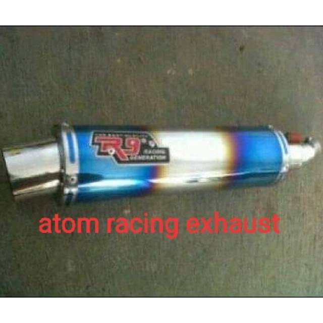 Knalpot R9 new Mugello PNP Vixion CBR 150R CB150R Sonic Fu R15 Byson