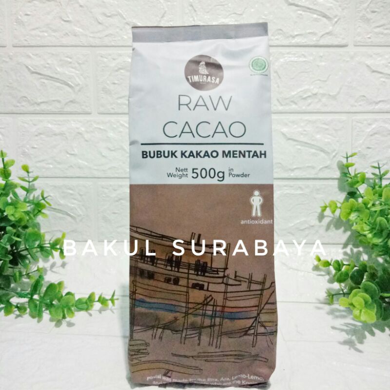 

Timurasa 500gr Raw Cacao Powder bubuk kakao mentah