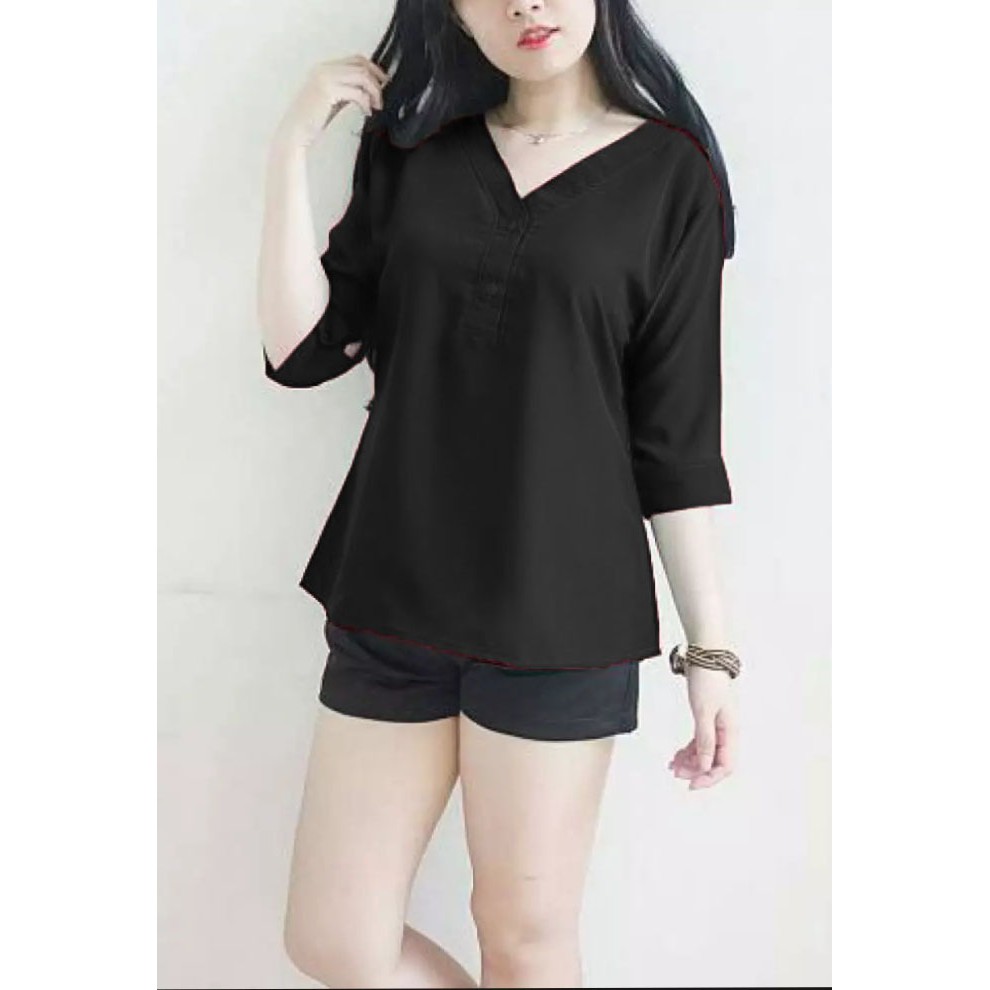 Blouse Wanita Catlyn Bahan Mosscrepe-6