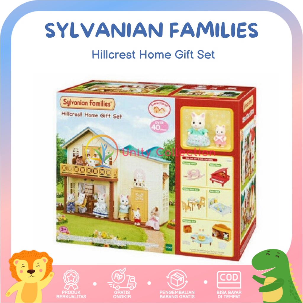 Sylvanian Families Hillcrest Home Gift Set 5343