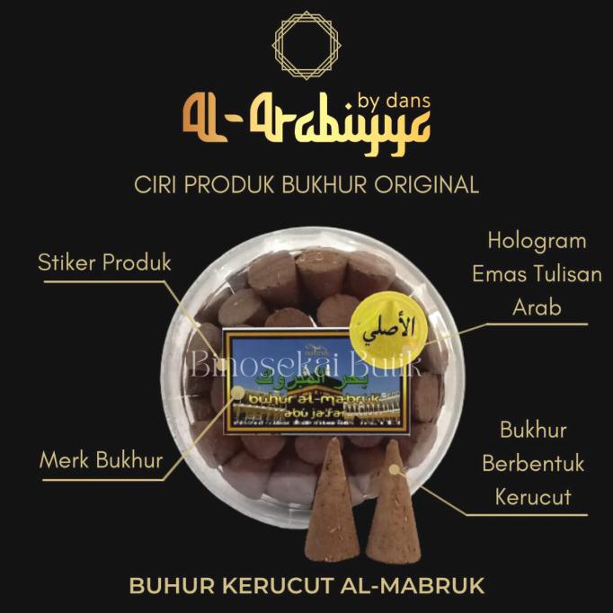 Best Produk] Bukhur Buhur Dupa Gaharu Kerucut Isi 40Pcs Asli