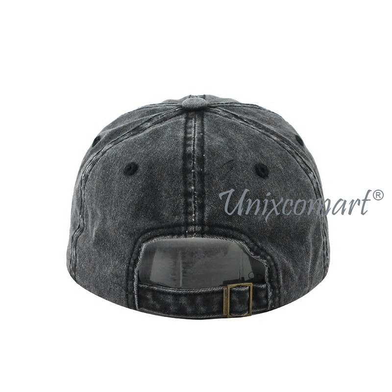 Black GTS Topi Baseball Hat Cap Casual Sport Pria Wanita Distro