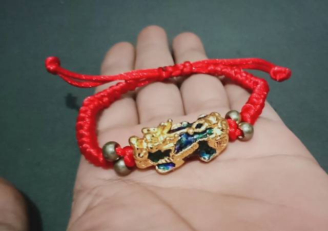 Gelang tali naga mas