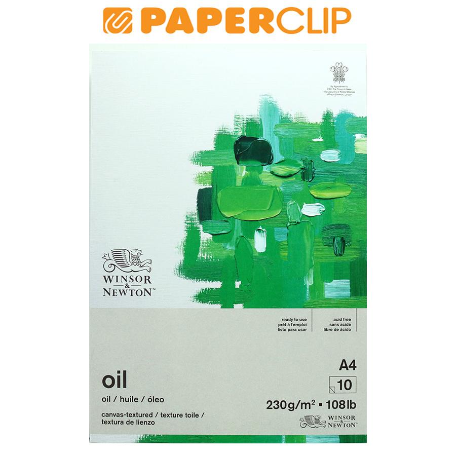 

PAPER PAD WINSOR & NEWTON OIL CANVAS TEXTURE A4 230GSM 6532006