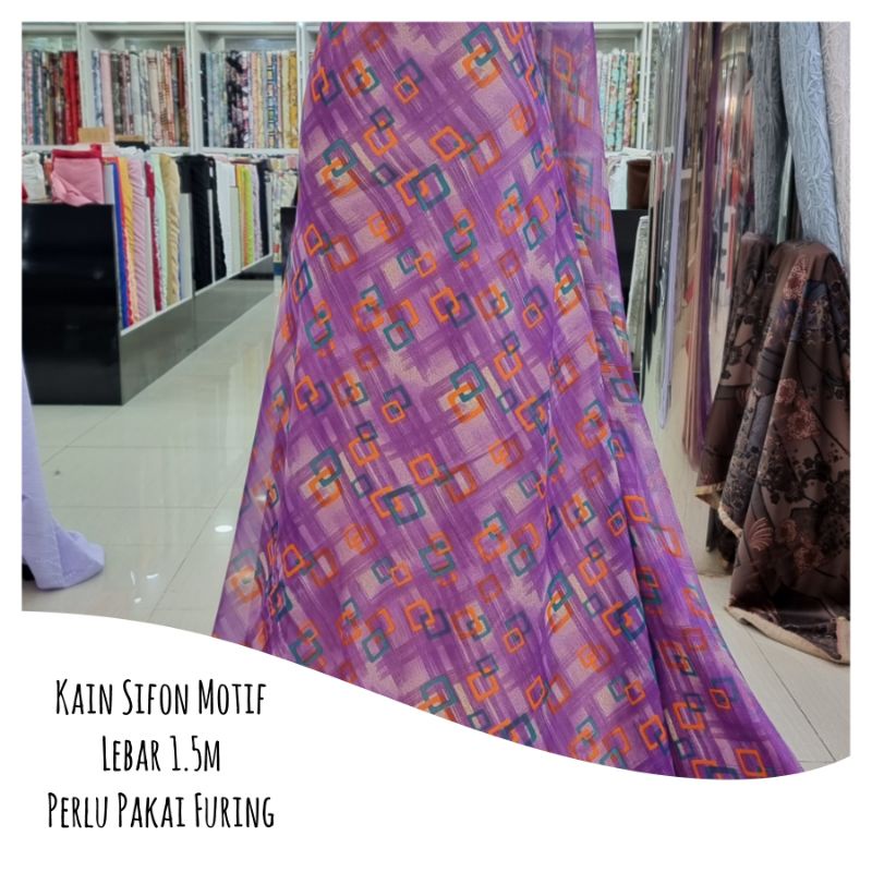 Sifon Silky Motif Halus