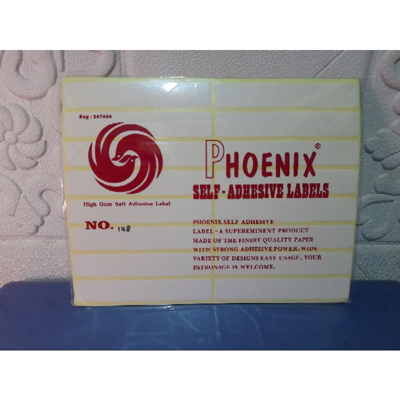 

Sticker Label / Label Harga Phoenix No 128 (17 x 100 mm)