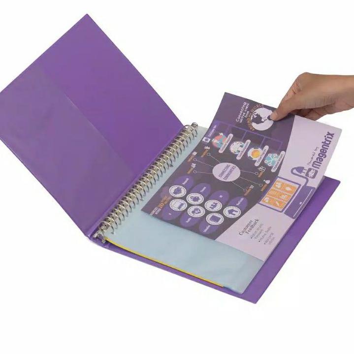 

Diskon KRB57 Bantex PP Pocket Sheet Protector Size A5 20 Lubang 10 Lembar KRB