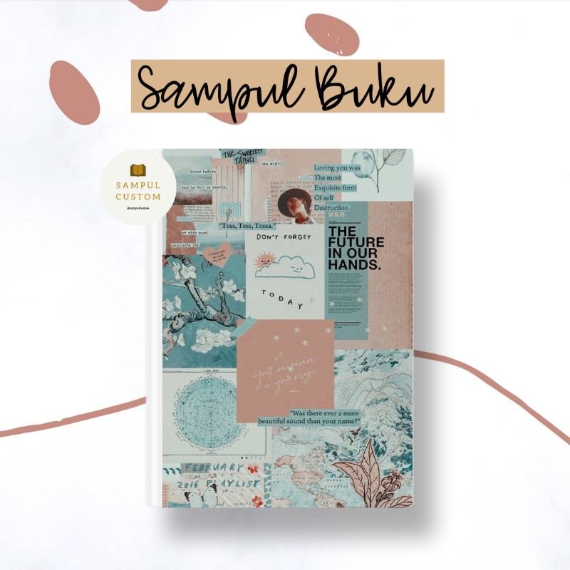 

(HARGA 1 LEMBAR MIN ORDER 5 LEMBAR) SAMPUL CUSTOM AESTHETIC PERLEMBAR