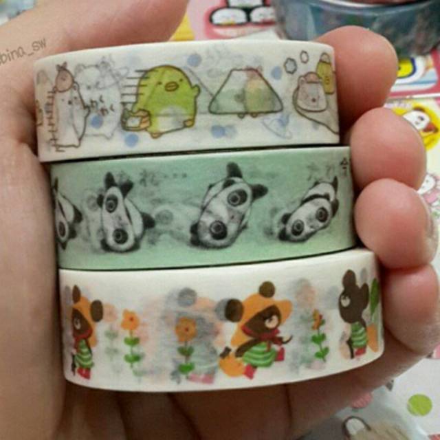 

washi tape sample for scrapbook and journal ( per meter )