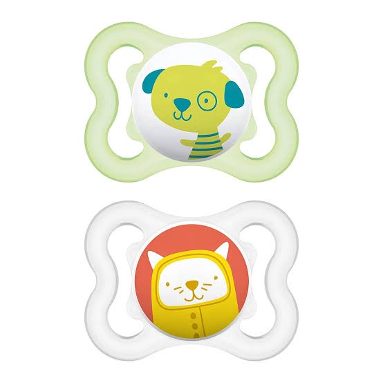 MAM Orthodontic Pacifier Air 0-6m | Empeng Bayi Kulit Sensitif MAM Air Pacifier