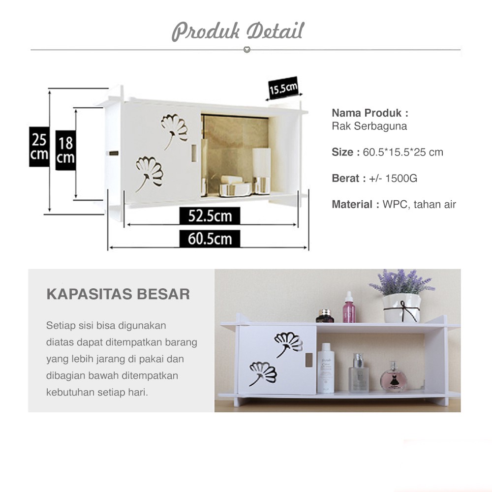 Rak Dapur ANTI RAYAP Kitchen set Rak Gantung Dapur Kitchen Wall Storage LEMARI DAPUR GANTUNG