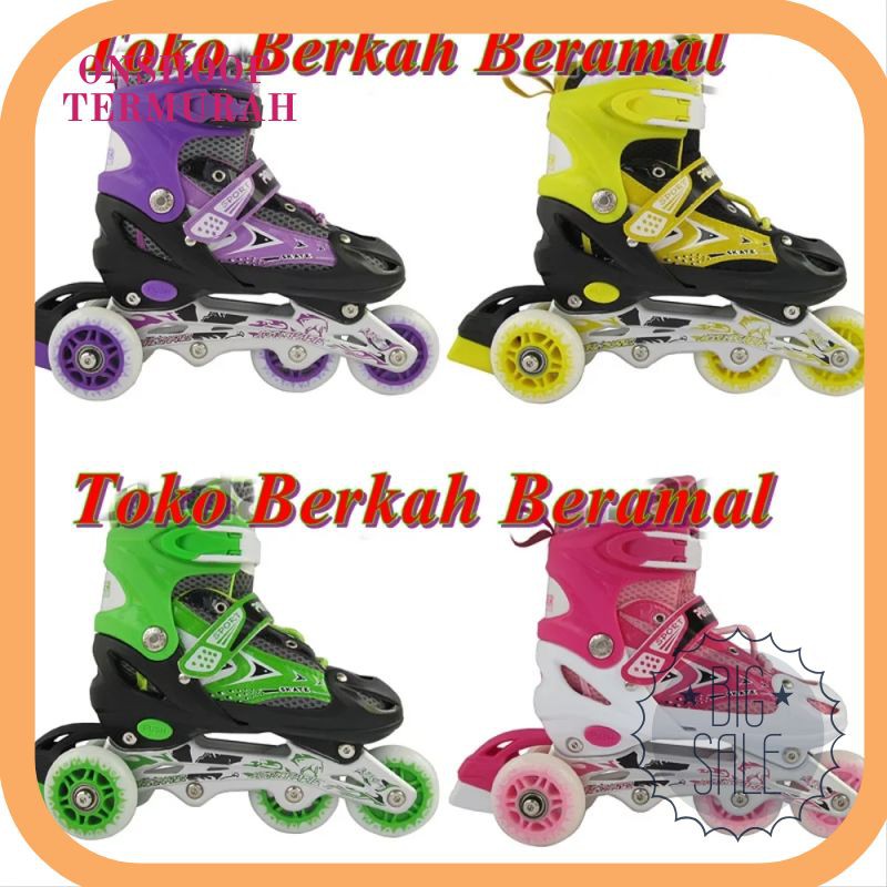 Termurah sepatu roda bajaj / sepatu roda power line Terlaris