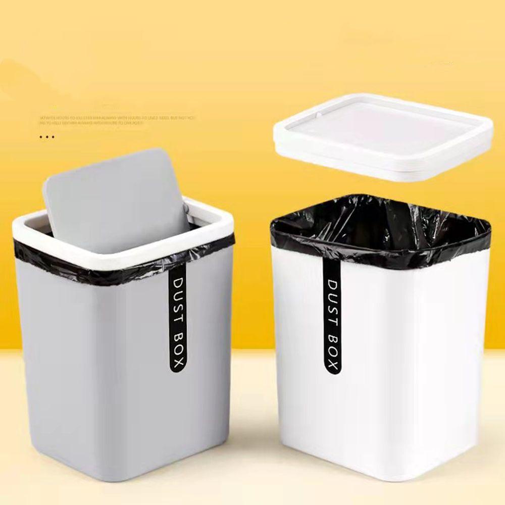 Solighter Mini Small Waste Bin Tempat Sampah Ember Penyimpanan 360derajat Ringan