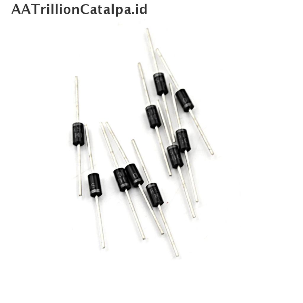 10pcs SR5100 SB5100 MIC 100V 5A Schottky Rectifier ID