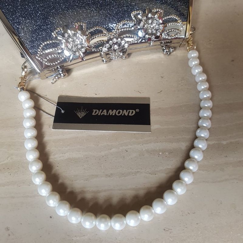 Tali Rantai Mutiara Cantik Pearl Bag Strap Aksesoris Tas Wanita