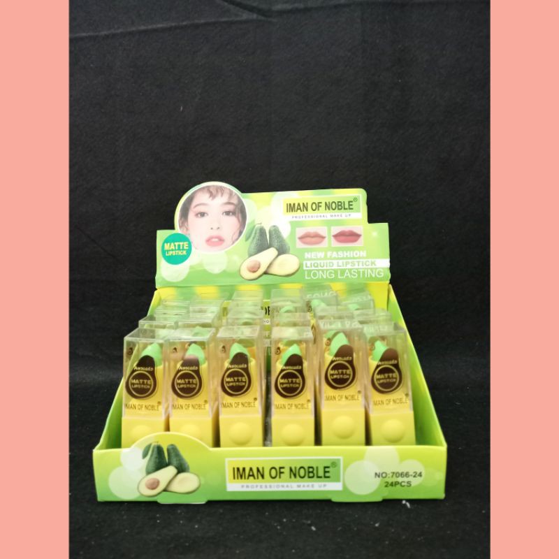 PROMO PER6PCS!!!LIPSTIK MAGIC AVOCADO IMAN OF NOBLE 7066-24