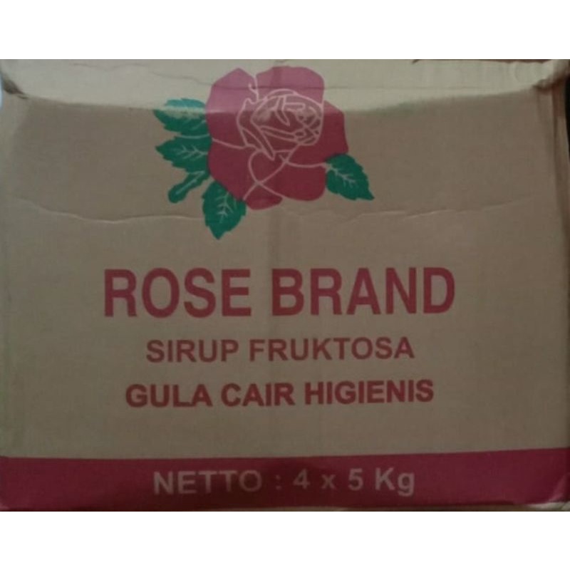 

GULA CAIR FRUKTOSA ROSEBRAND (4 × 5 KG)