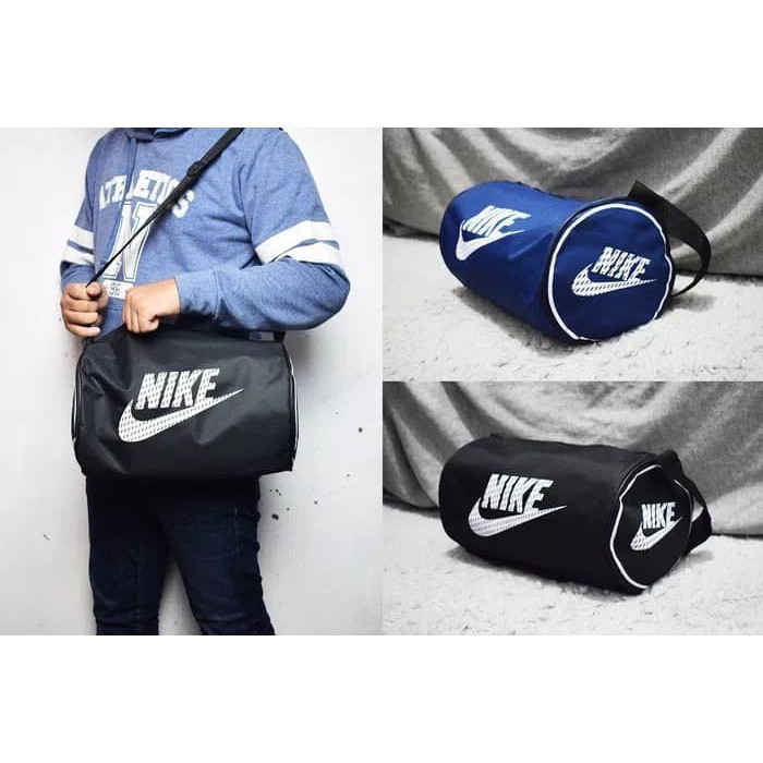 Tas Slempang Selempang Slingbag Futsal Gym Olahraga / Tas Sepatu Bola NIKE TABUNG