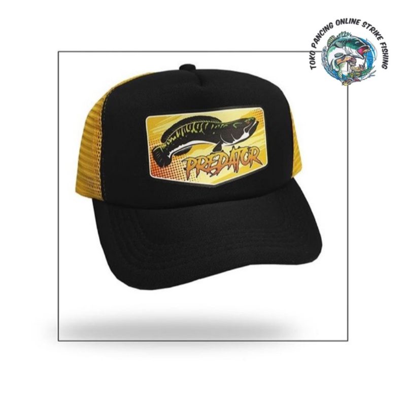 Topi mancing Strike Toman predator