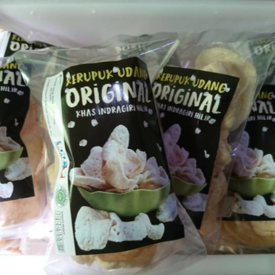 

KERUPUK UDANG ORIGINAL SUNGAI LUAR MAKANAN RINGAN CEMILAN OLEH-OLEH KHAS INDRAGIRI HILIR