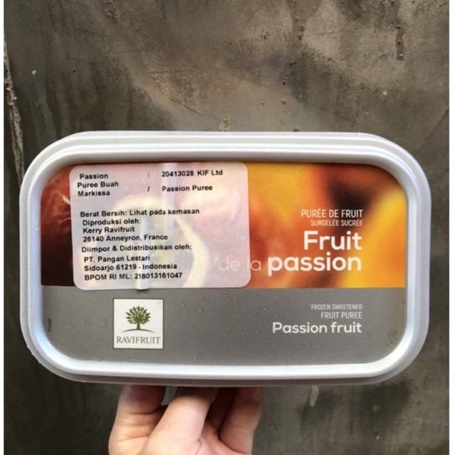 Puree Ravifruit / Puree Raspberry / Puree Mango / Puree Passion Fruit / Puree Strawberry