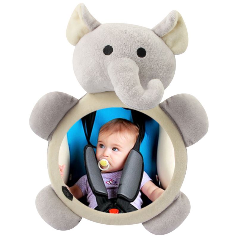 Mary Mainan Kaca Spion Interior Mobil Desain Kartun Plush Untuk Bayi / Anak