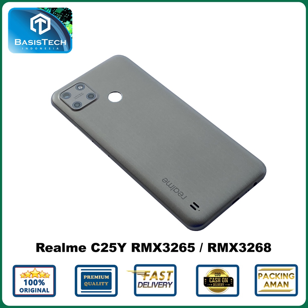 BACK COVER BACKDOOR CASING REALME C25Y RMX3265 RMX3268