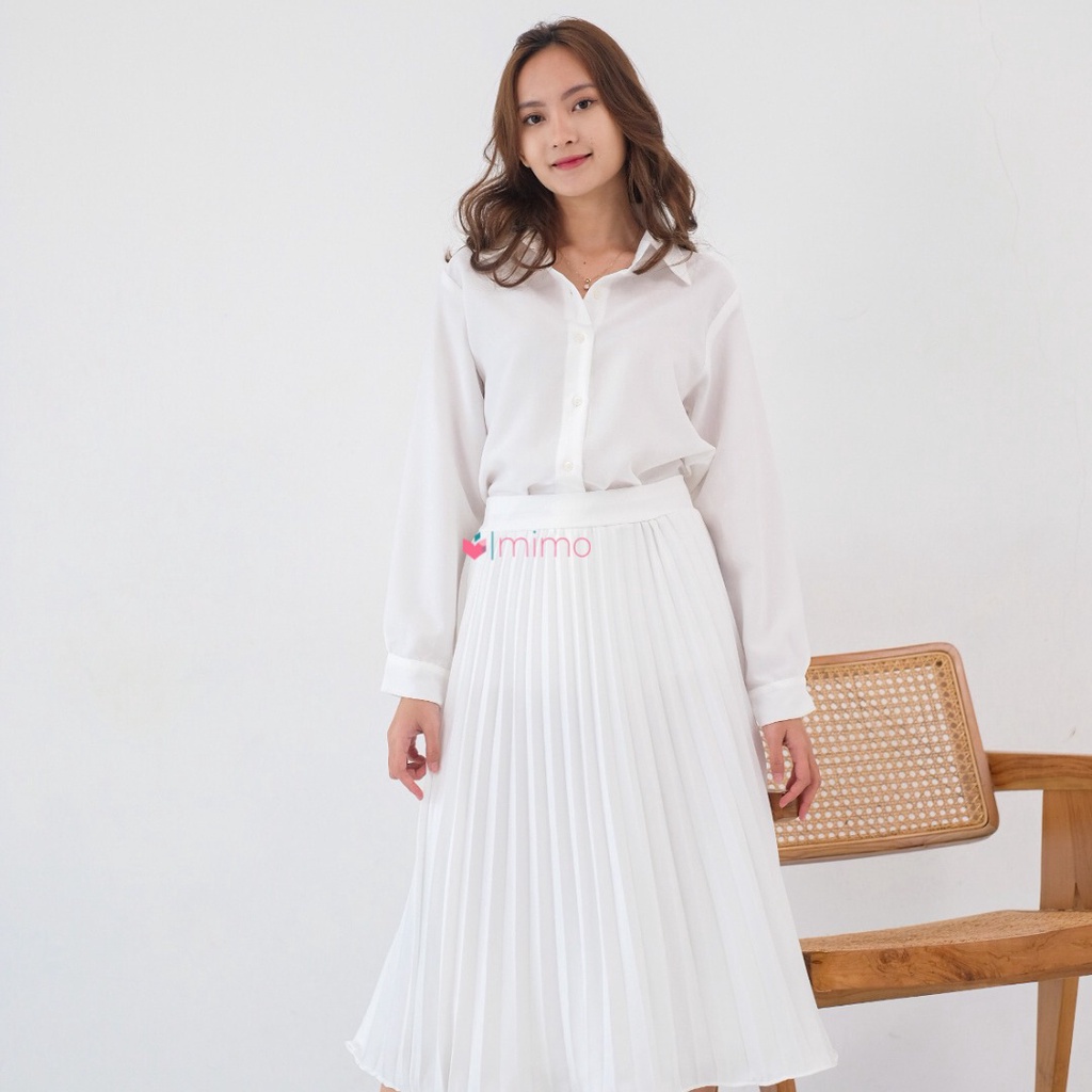 Long Basic Pleats Set