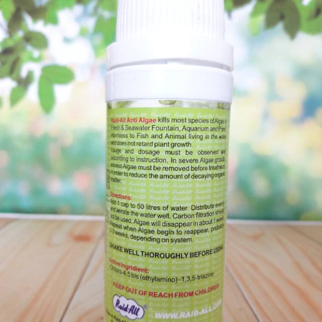 Jual Anti Algae 100ml Obat Penghilang Lumut Remover Aquarium Raid All Indonesia Shopee Indonesia