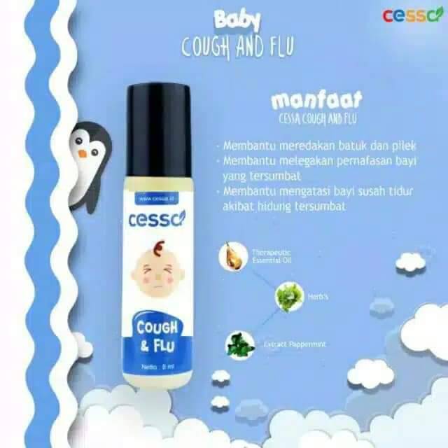 Cessa baby cough n flu mengatasi batuk dan pilek pada bayi
