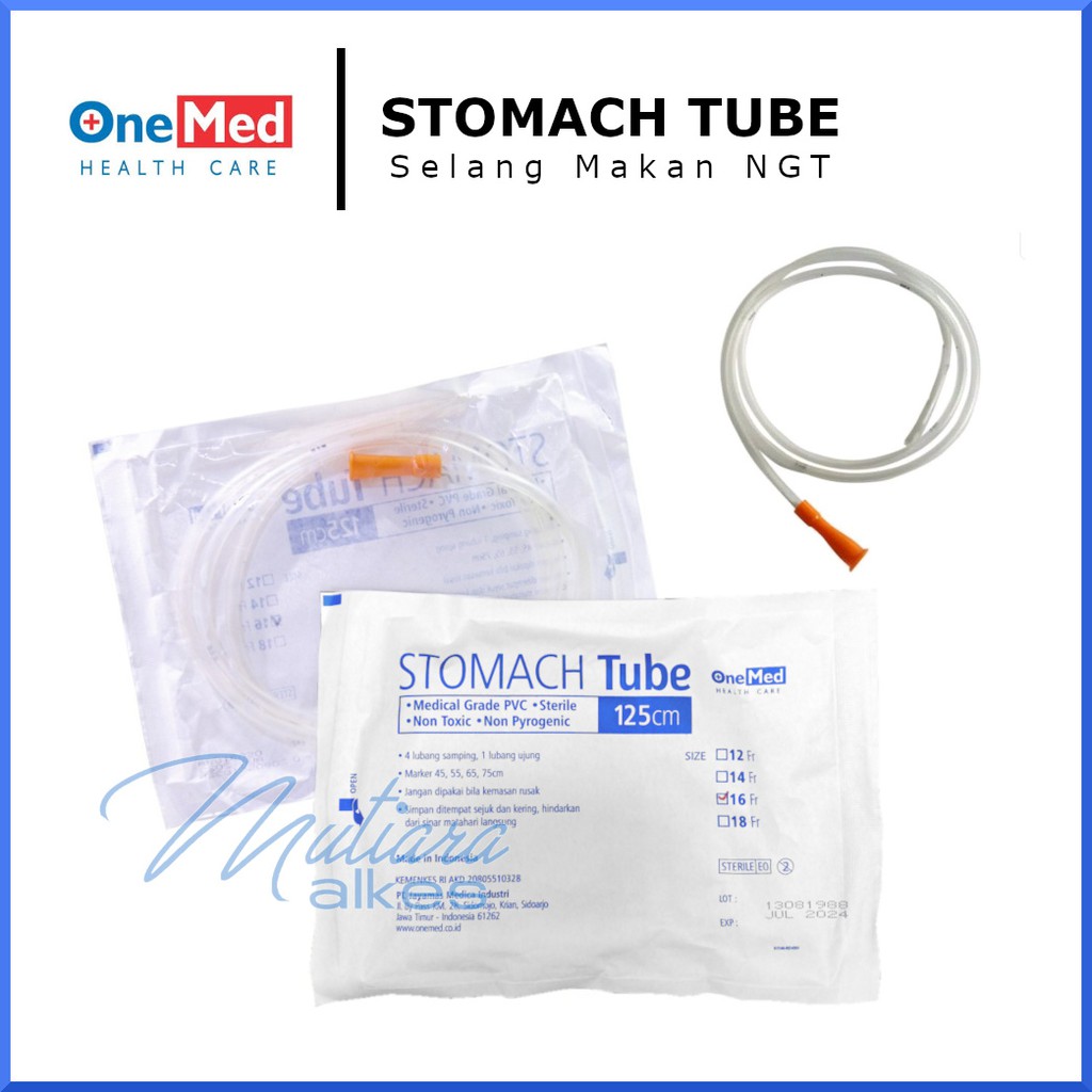 Stomach Tube/ Mas Slang/ NGT/Selang Makan ONEMED - Panjang 125 cm