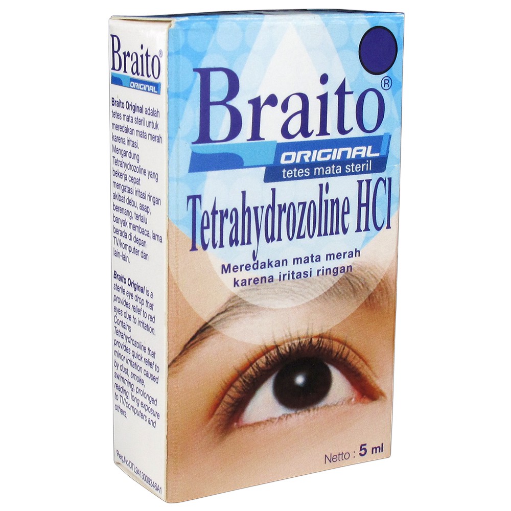 Braito Original Obat Tetes Mata Doos isi 5 ml Atasi Mata Merah | Shopee ...