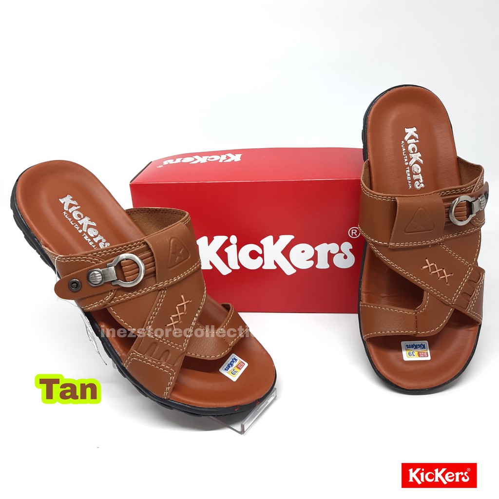 SANDAL PRIA KICKERS KUALITAS PREMIUM KODE GT02 MURAH HARGA GROSIR