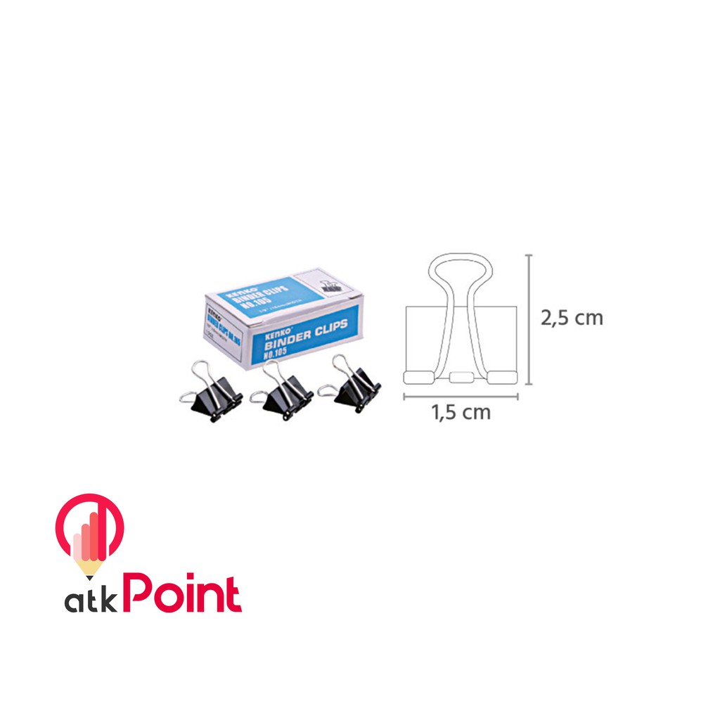 

KENKO BINDER CLIPS NO. 105