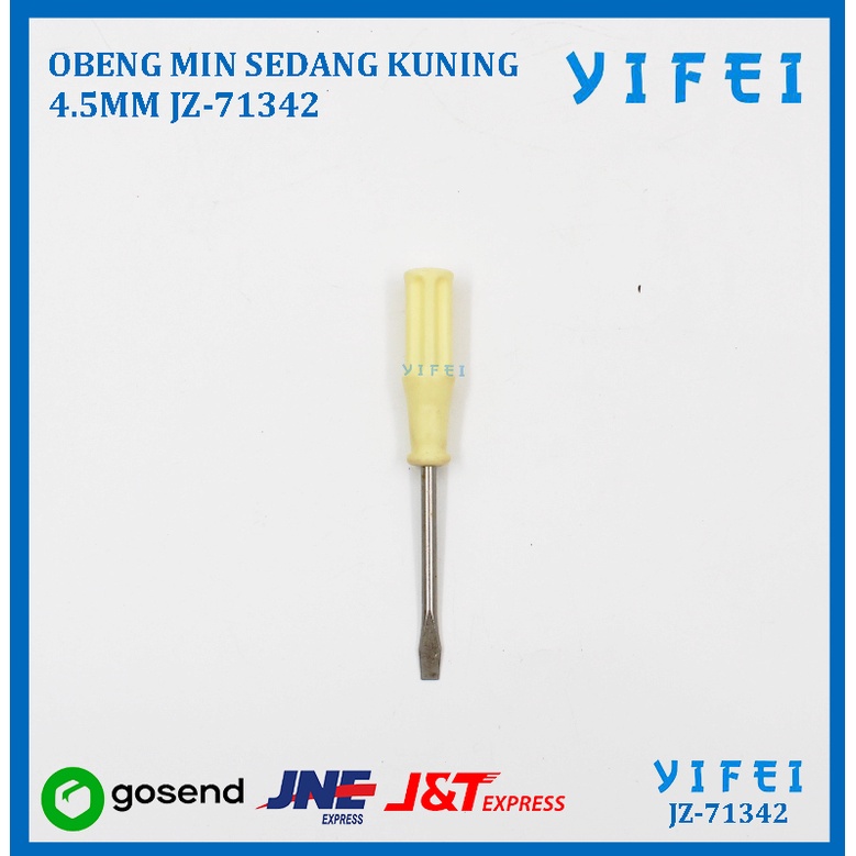 OBENG MIN SEDANG KUNING 4.5MM YIFEI-71342