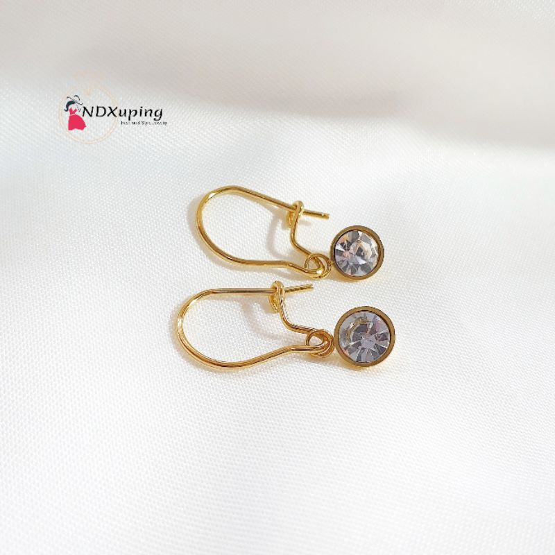 Anting Kait Model Bulat Titanium N19012205