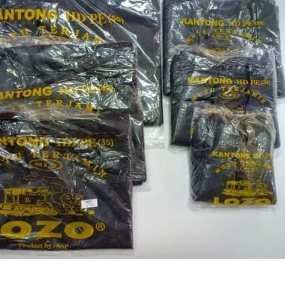 

Kantong Plastik Lozo 50 Hitam RAJA JUMBO - Kresek Hitam 50 BIG
