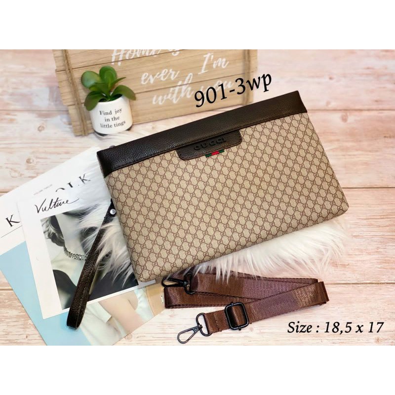 CLUTCH HANDBAGS 901 - 3 READY BAHAN WP &amp; EMBOS IMPORT SEMPREM