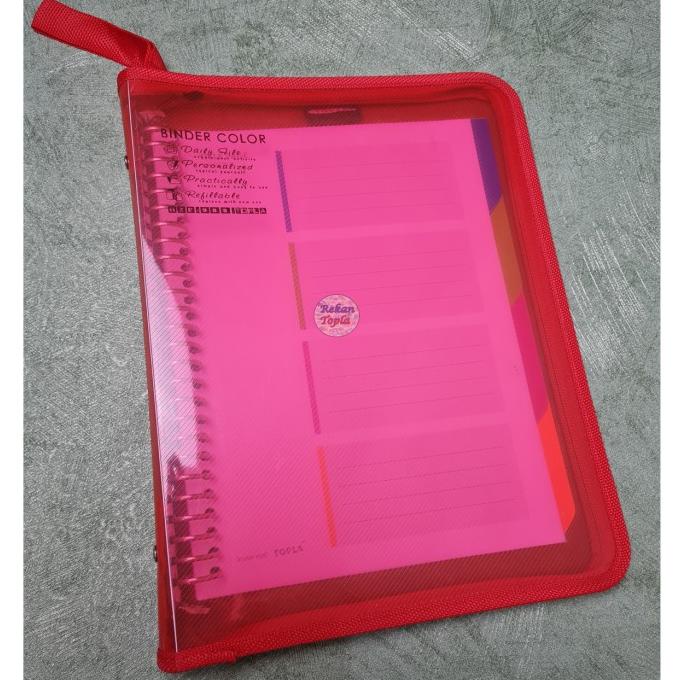 

Binder Note Resleting B5 Ring 26 Lubang / Binder Reselting / Agenda