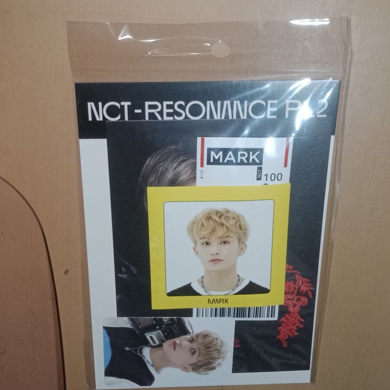 PHOTO + STICKER NCT RESONANCE PT. 2 MARK, SEASON GREETING PHOTO PACK NCT 127 SEALED