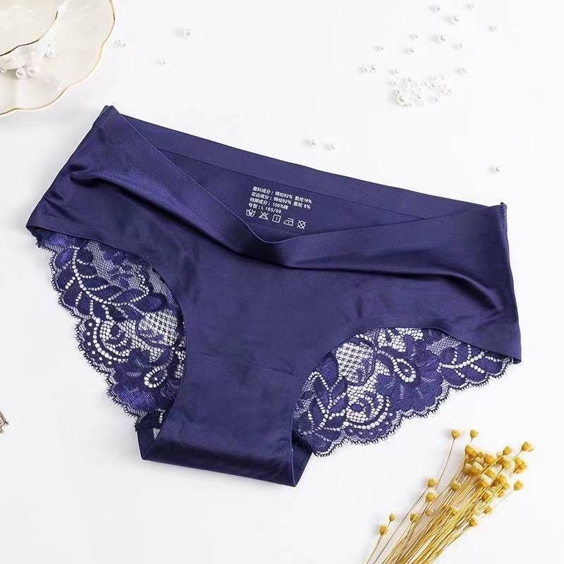 Celana Dalam / Cd Renda Brief Seamless Ice Silk Lace