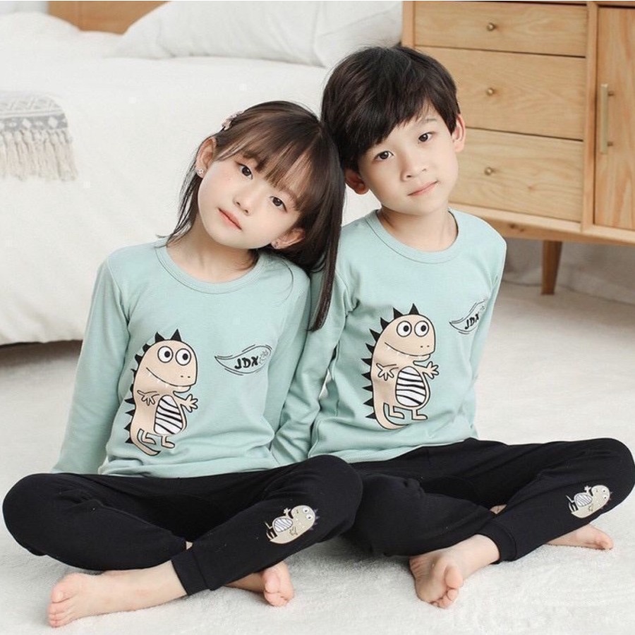 BAJU PIYAMA ANAK UNISEX CUTE MOTIF TERBARU KAOS KATUN PREMIUM 4THN