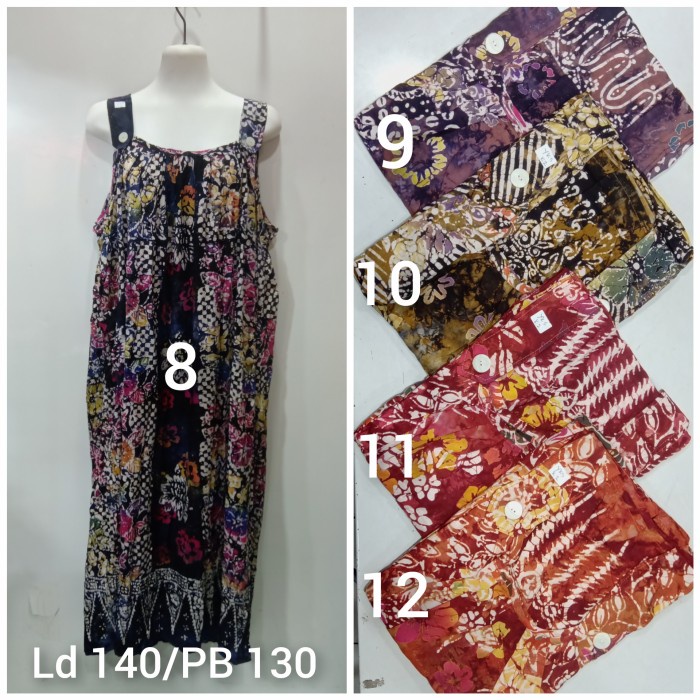 DASTER YUKENSI JUMBO BATIK CETAK LIE ING