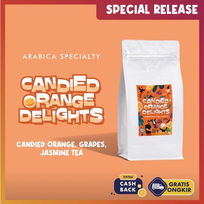 

Kopi Arabika CANDIED ORANGE DELIGHTS 500g | Single Origin Specialty