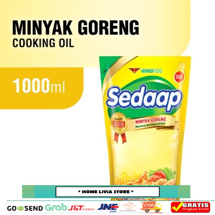 

Sedaap Minyak Goreng Pouch 1L