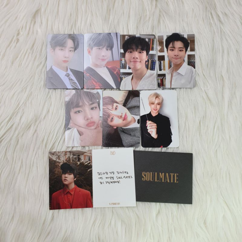 X1 Membership Photocard Seungwoo Seungyoun Dohyon Quantum Leap AR Minhee H&D Message card