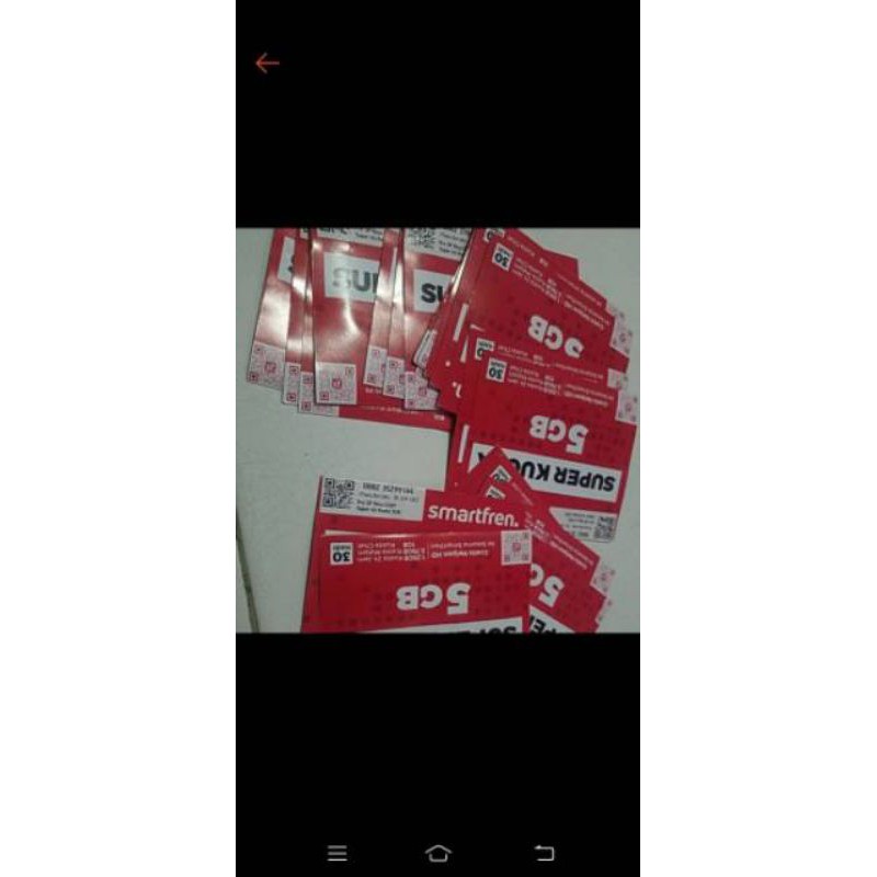 kartu internet smartfren KUOTA 7GB