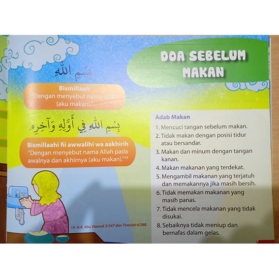 Buku Anak Islami | Doa-Doa Pilihan Doa &amp; Adab - Perisai Quran Kids