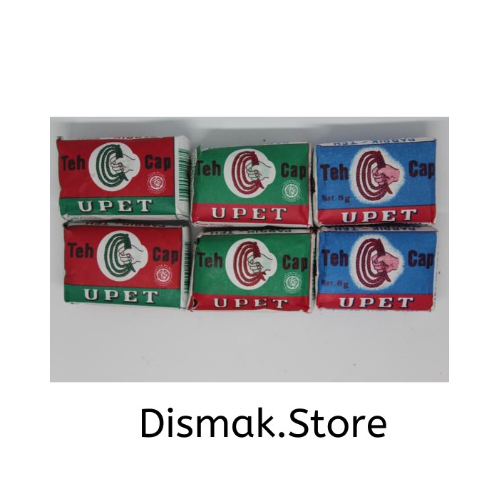 Teh cap upet kecil mix 8gr khas cirebon produksi CV Sariwangi